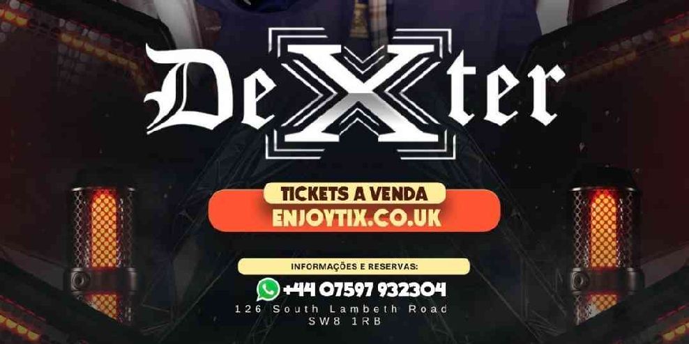 Show Dexter O Oitavo Anjo no Tia Maria em Londres
